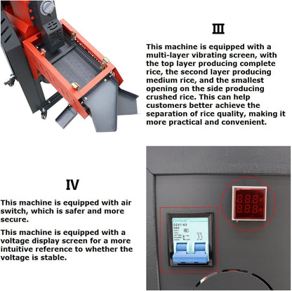 🌾 Heavy-Duty Household Grain Thresher & Crusher – Make Harvesting Easy! ⚡🏠
