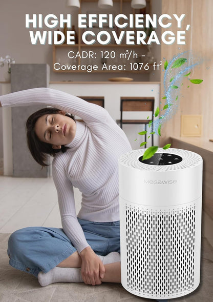 🍀 Compact Air Purifier – Fresh Air On-the-Go! 🌟