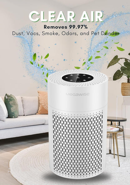🍀 Compact Air Purifier – Fresh Air On-the-Go! 🌟